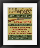 Field Forest Supplies Fine Art Print