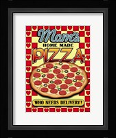 Mom's Pizza Fine Art Print
