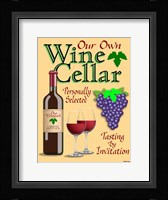 Our Own Wine Cellar Fine Art Print