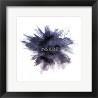 Inspire Powder Explosion Purple Fine Art Print