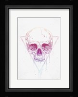 Skull In Triangle Fine Art Print