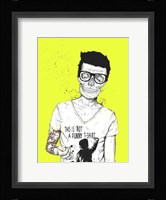 Hipsters Not Dead Framed Print