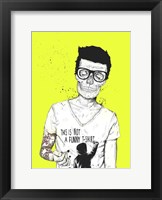 Hipsters Not Dead Framed Print