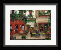 Le Bistro Rouge Fine Art Print