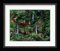 A Den Of Lions Fine Art Print