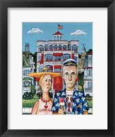 Cape May Gothic Framed Print