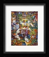 The Sewing Lady Fine Art Print