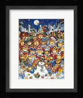Teddy Bear Christmas Fine Art Print