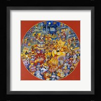 Mardis Gras Dogs Fine Art Print