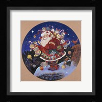 Here Comes Santa Claus Fine Art Print