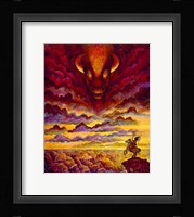 Raging Buffalo Fine Art Print