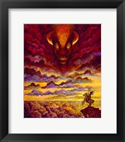 Raging Buffalo Fine Art Print