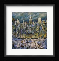 Snowtime In New York Fine Art Print