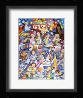 Blue Ribbon Cat Show Fine Art Print