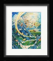 Rainbow Cat Creation Fine Art Print