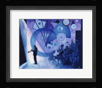 Miles/ Kinda Blue Framed Print