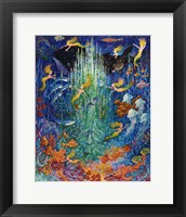 Neptune & The Mermaids Fine Art Print