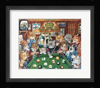 The Hustler ( Pool Cats ) Fine Art Print
