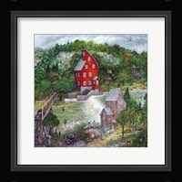 The Red Mill Fine Art Print