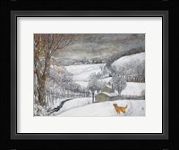 Daisy's First Snow Fine Art Print