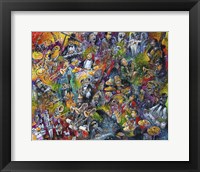 Legends of Blues Framed Print