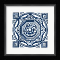 Indigo Medallion I Fine Art Print