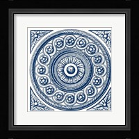 Indigo Medallion V Fine Art Print