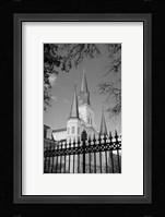 St. Louis Cathedral, Jackson Square II Framed Print