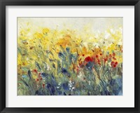 Flowers Sway I Framed Print