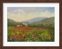 Umbrian Poppy Field Fine Art Print