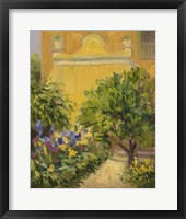 The Villas Garden Fine Art Print