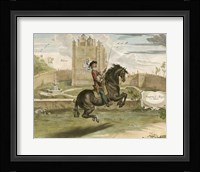 English Horseman I Fine Art Print