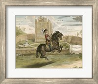 English Horseman I Fine Art Print