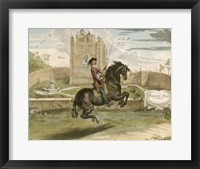 English Horseman I Fine Art Print