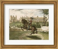 English Horseman II Fine Art Print