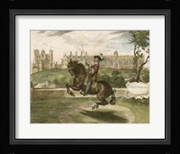 English Horseman II Fine Art Print