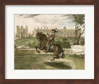 English Horseman II Fine Art Print