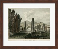 The Forum- Pompeii, Italy Fine Art Print