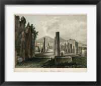 The Forum- Pompeii, Italy Fine Art Print