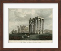 Temple of Jupiter- Olympus, Athens Fine Art Print