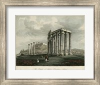 Temple of Jupiter- Olympus, Athens Fine Art Print