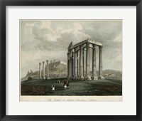 Temple of Jupiter- Olympus, Athens Fine Art Print