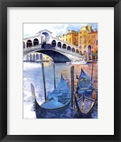Rialto Bridge - Venice Italy Fine Art Print