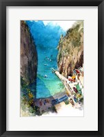 Marina de Praia - Amalfi Coast Fine Art Print