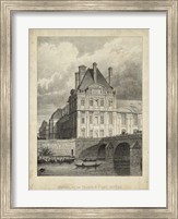 Pavillon de Flore & Pont Royal Fine Art Print