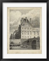 Pavillon de Flore & Pont Royal Fine Art Print