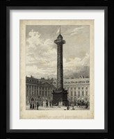 Colonne de la Place Vendome Fine Art Print