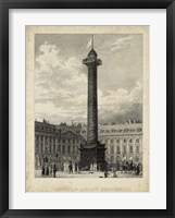 Colonne de la Place Vendome Fine Art Print