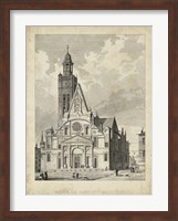 Eglise de St. Etienne-Du-Mont Fine Art Print