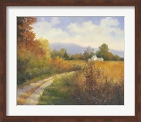 Autumn Country Road Fine Art Print